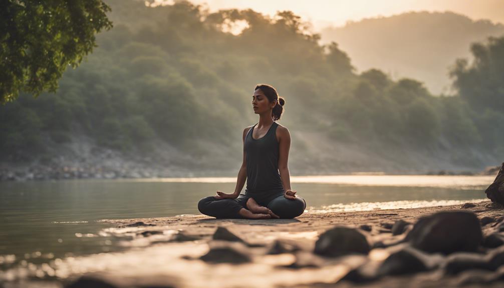 spirituelles yoga am ganges